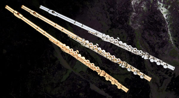 Flute:Gold PinkGold Silver